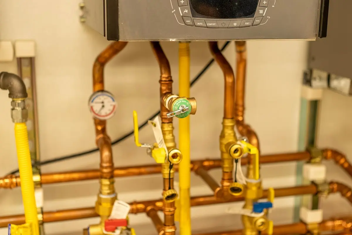 Licensed technician providing Water Heater Installation for a homeowner in Farmington